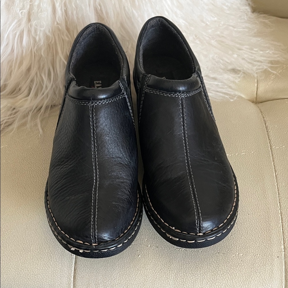 Eastland women's Black Slip-On Leather shoes